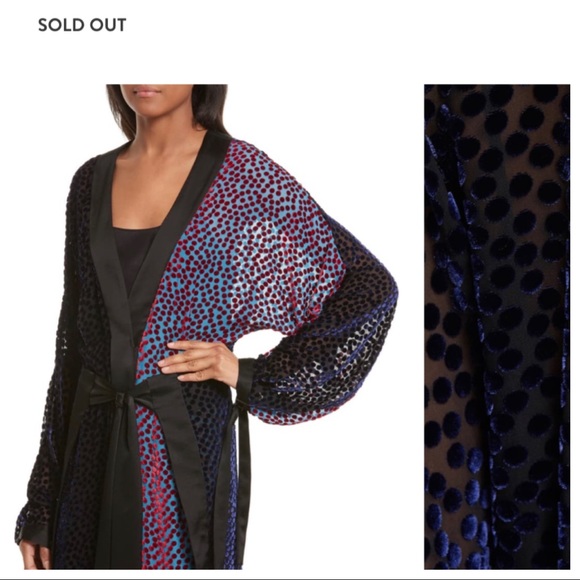 Gorgeous Burnout Kimono style wrap dress - Picture 2 of 16